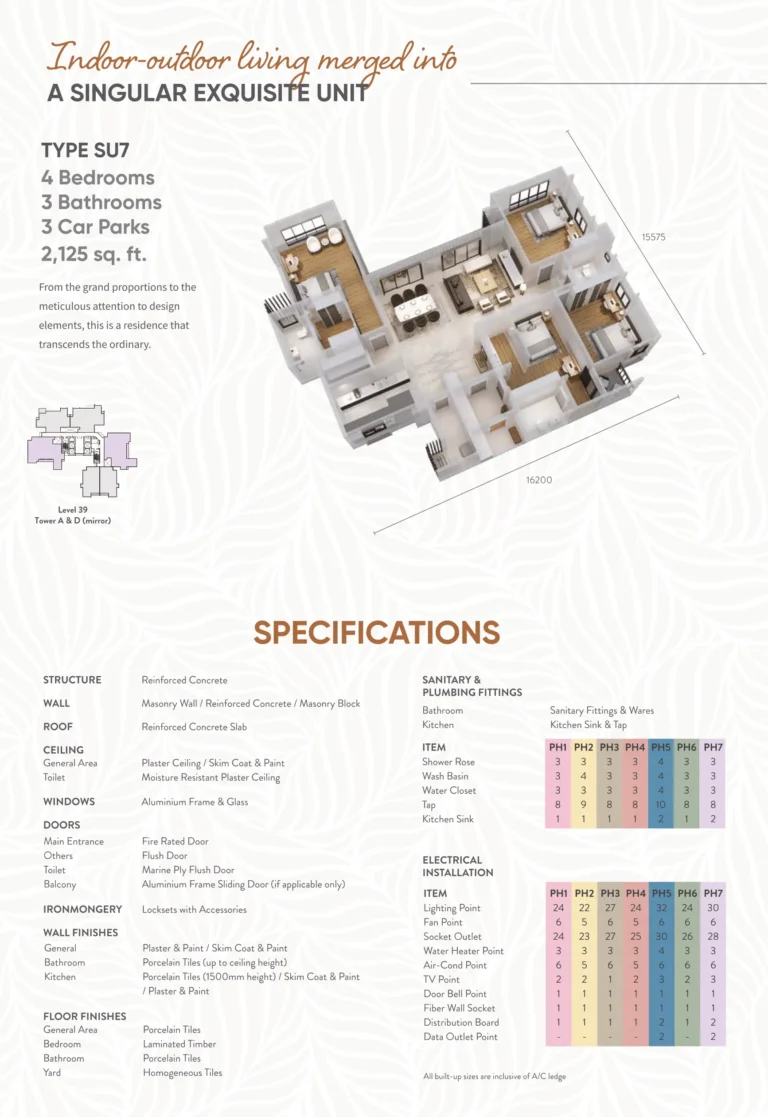 Padang Residences Signature Unit Brochure-7
